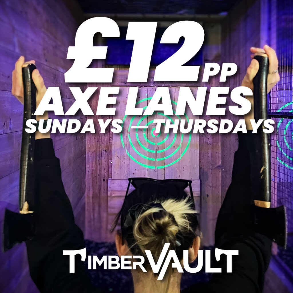 Offers & Discounts, Axe Throwing Discounts, Plymouth