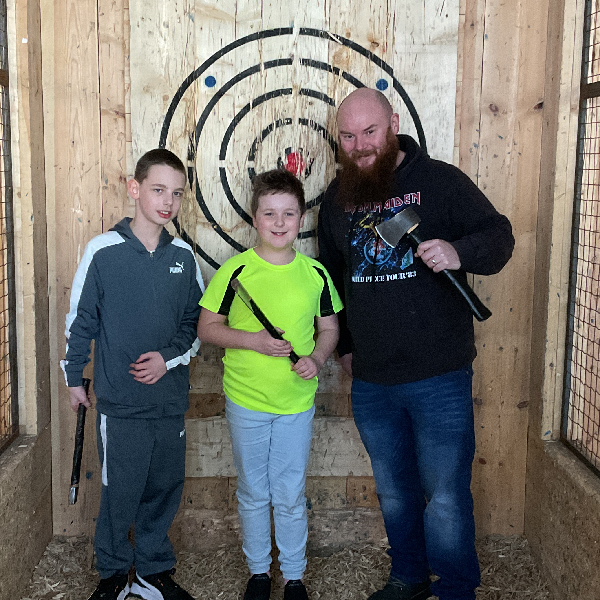 Activities for kids in plymouth, axe throwing