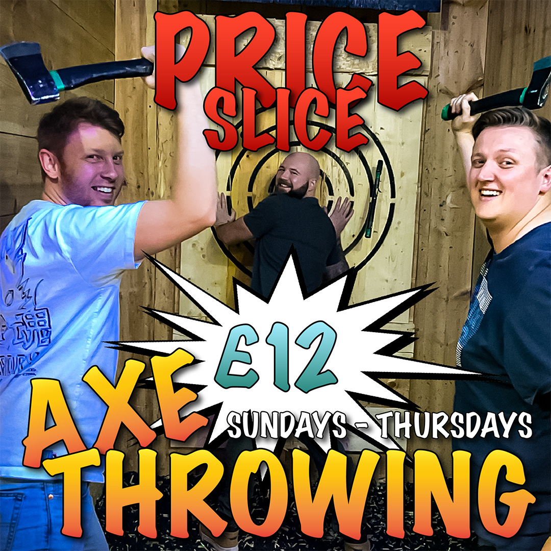 Offers & Discounts, Axe Throwing Discounts, Plymouth