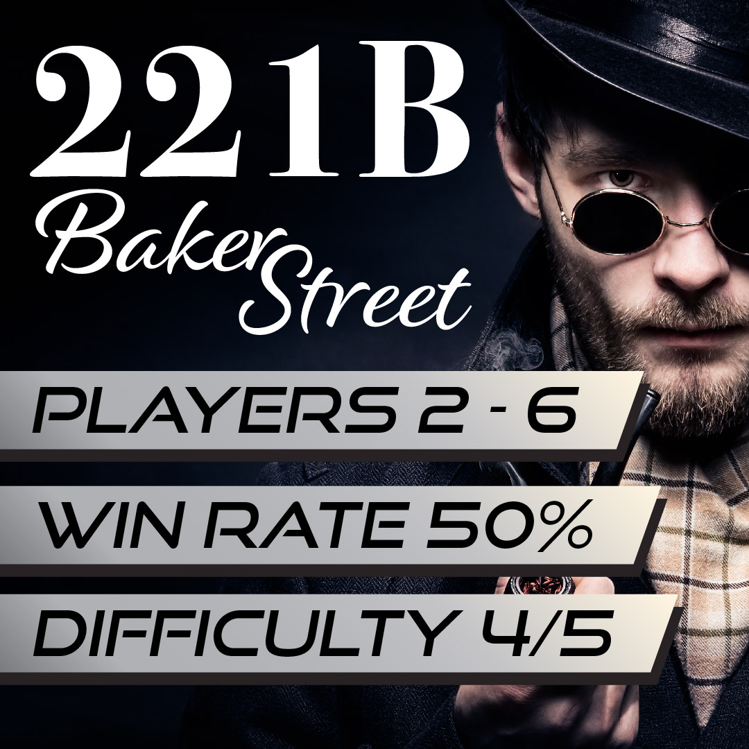 221b Baker Street, Sherlock Holmes escape room, Plymouth