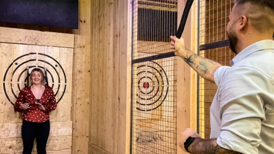 TimberVault, Axe Throwing, Plymouth